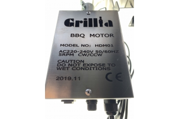 Motoreductor Protap Grillia, electric 220v, INOX, gama profesionala 